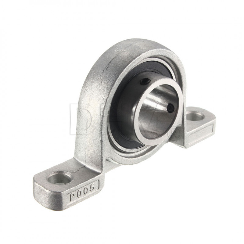 Bearing with an aluminium pillow Shape Flange Unit KP005 Ball bearing with bracket 04030107 DHM