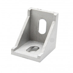 Bracket 40*40 with 90° fins for profile series 8 Series 8 (slot 10) 14030301 DHM