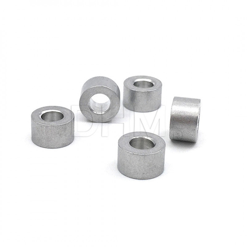 Kit 10pcs Entretoises en aluminium - Øout 10mm Øin5.1mm h3mm openbuilds Espaceurs et entretoises 02070101 DHM