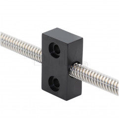 Tuerca POM tipo A tornillo trapezoidal Ø8 mm paso 2 mm 4 principios Tornillos trapezoidales T8 05050404 DHM