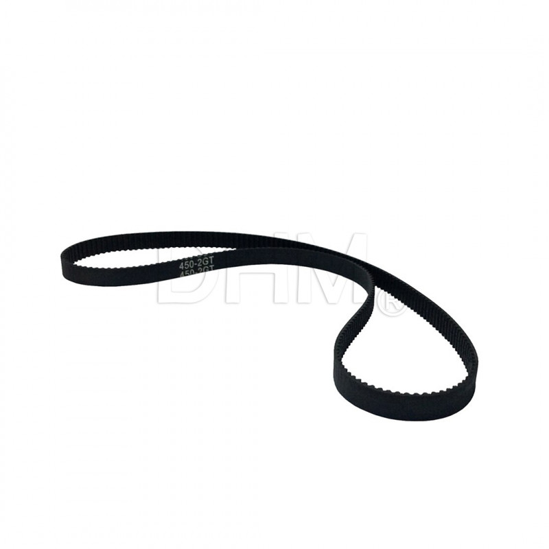 GT2 neoprene belt closed H 6 mm 225 teeth 450 mm Belt GT2 05030110 DHM