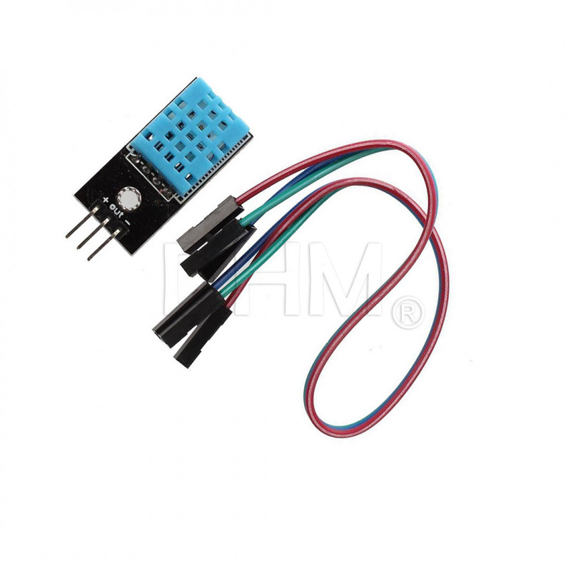 DHT11 Sensor de temperatura y humedad Módulos Arduino 08020249 DHM