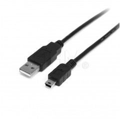 Câble USB 2.0 Type A vers mini USB 50 cm Câbles USB 12070201 DHM