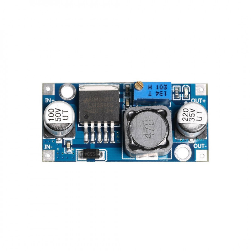 Step-down switching voltage regulator module with LM2596 chip Arduino modules 08020252 DHM