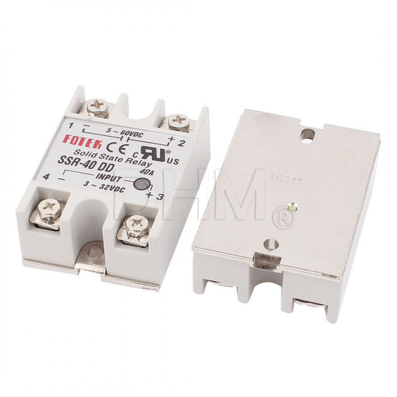 Relè A Stato Solido SSR-40 DD 40A - Per Automazione Industriale, 5-220VDC - Foto 8