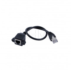 100 cm Ethernet-Kabel zum 3D-Drucker-Computerpanel Kabel Einfach Isolierung 12130103 DHM