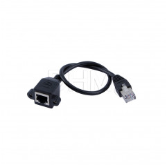Ethernet-Kabel 60cm zum 3D-Drucker-Computerpanel Kabel Einfach Isolierung 12130102 DHM
