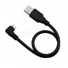 Cable USB 2.0 a micro USB 90° 50 cm Módulos Arduino 12070302 DHM