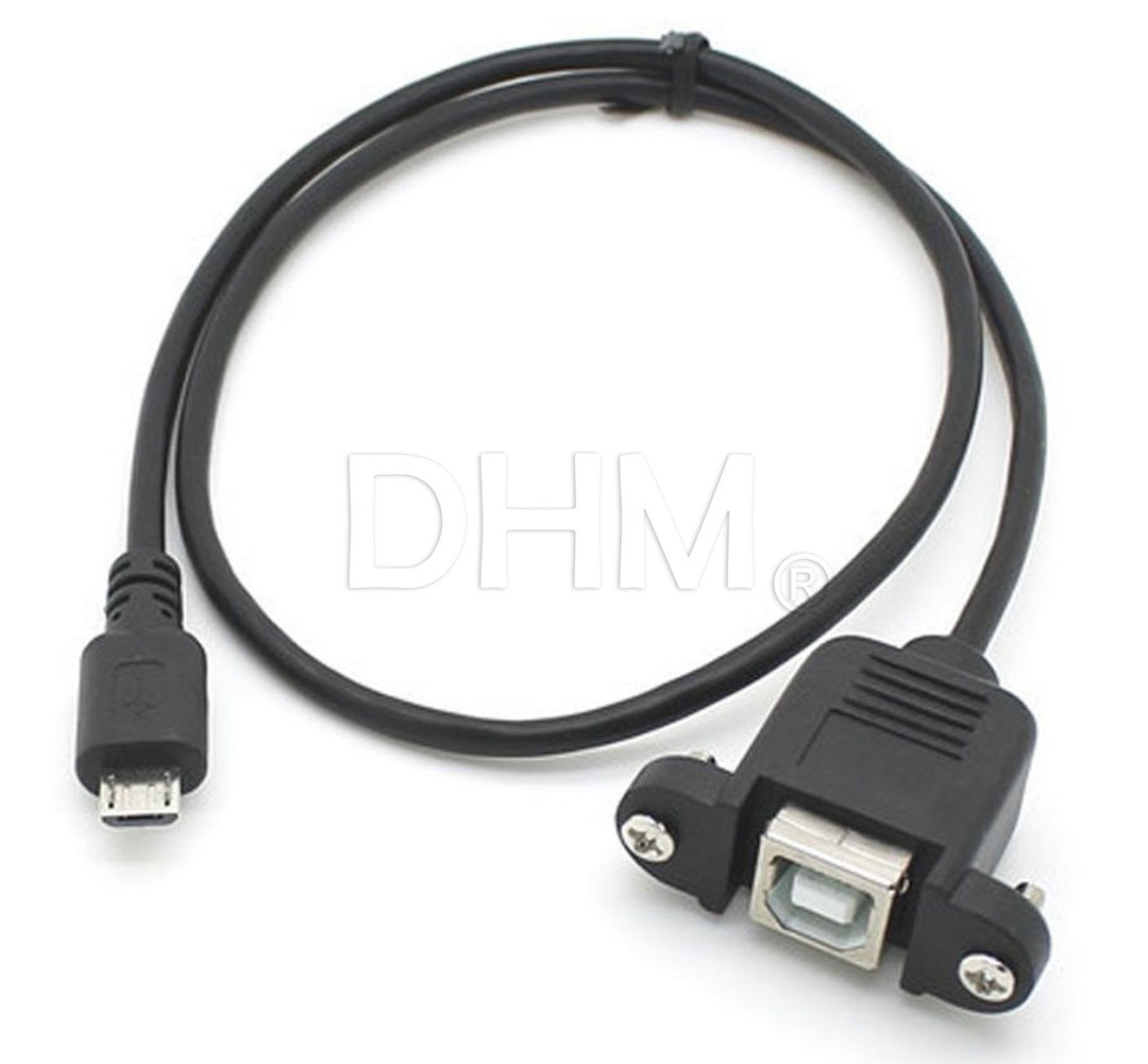Micro USB 2.0 5 Pin Maschio a Femmina con Cavo di