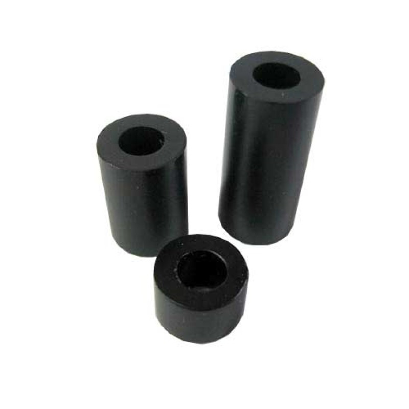 5pz Distanziali ABS Øout 10mm Øin 5mm h 10mm Distanziatori e Distanziali02070301 DHM