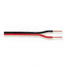 Multicore Silicone Cables per m - Flat red-black - 2x0.75mm2 Power cables 12030201 DHM