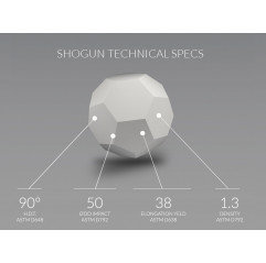 SHOGUN PLA Ø 1.75 mm 1kg Natural- TreeD Filaments Wonderfil TreeD Filaments 19230007 TreeD Filaments