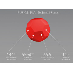 FUSION PLA Ø 1,75 mm 750g - TreeD Filaments Wonderfil TreeD Filaments 1923001-a TreeD Filaments