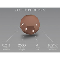 CLAY - Ø 1.75 mm - 750g Clay - TreeD Filaments Architectural TreeD Filaments 19230018 TreeD Filaments