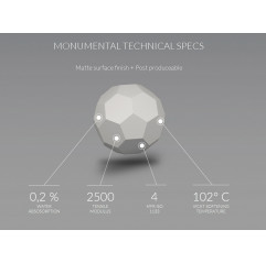 MONUMENTAL - Ø 1,75 mm - 750g Señal Blanco - TreeD Filaments Architectural TreeD Filaments 19230020 TreeD Filaments