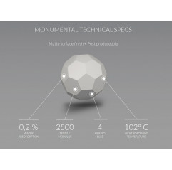 MONUMENTAL - Ø 1.75 mm - 750g Signal White - TreeD Filaments Architectural TreeD Filaments19230020 TreeD Filaments