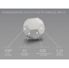 EVOLUCIÓN MONUMENTAL - Ø 1,75 mm - 750g Señal Blanco - TreeD Filaments Architectural TreeD Filaments 19230021 TreeD Filaments