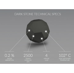 DARK STONE - Ø 1.75 mm - 750g Dark Grey - TreeD Filaments Architectural TreeD Filaments19230023 TreeD Filaments