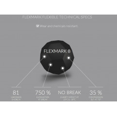 TreeD Filaments TPU FLEXMARK 8 - Ø 1.75 mm - 500g - TreeD Filaments - 1