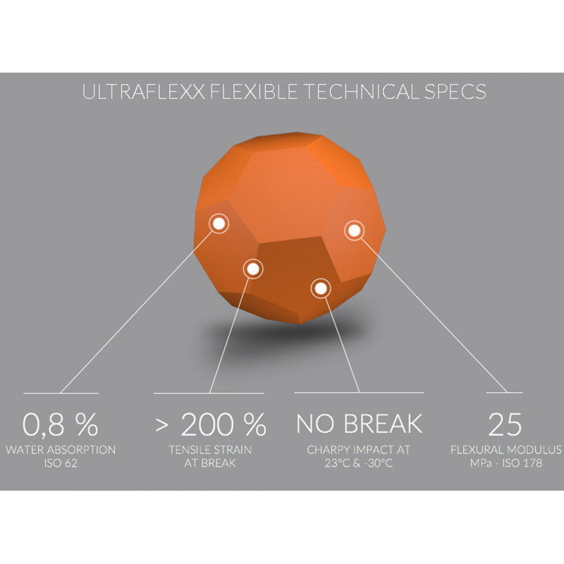 TPE ULTRAFLEXX+ - Ø 1,75 mm - 500g - TreeD Filaments Flexible TreeD Filaments 1923003-d TreeD Filaments