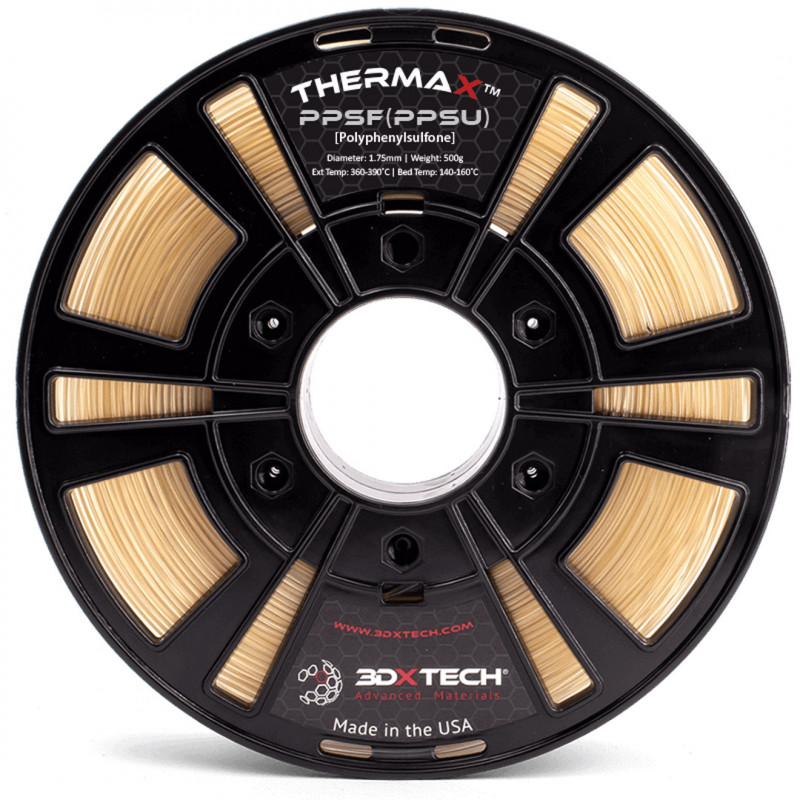 THERMAX PPSU - Naturel / 1,75mm - 3DXTech PPSF & PSU - Polyphénylsulfone 1921002-c 3DXTech