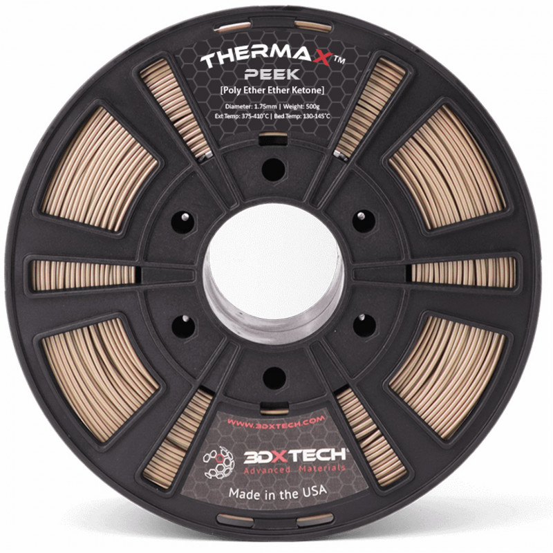 THERMAX PEEK - Natural / 1.75mm - 3DXTech PEKK & PEEK 1921003-a 3DXTech