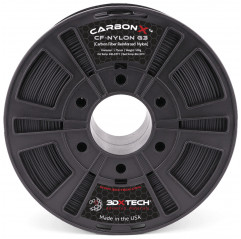 CARBONX PA6+CF GEN 3 [CARBON FIBER NYLON] - Negro / 1.75mm / 500g - 3DXTech Carbon 3DXTech 19210041 3DXTech