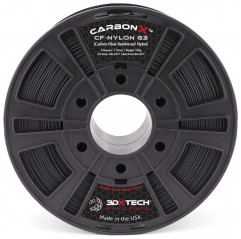 CARBONX PA6+CF GEN 3 [KARBONFASER NYLON] - Schwarz / 1,75mm / 500g - 3DXTech Carbon 3DXTech 19210041 3DXTech