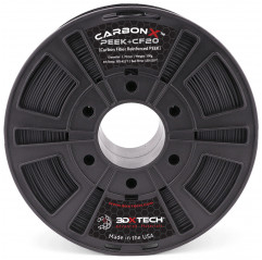 CARBONX PEEK+CF20 - Negro / 1,75mm / 500g - 3DXTech Carbon 3DXTech 19210058 3DXTech
