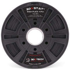 ESD-FLEX [TPU] 3D FILAMENT - Schwarz / 1,75mm / 750g - 3DXTech ESD-Safe 19210060 3DXTech