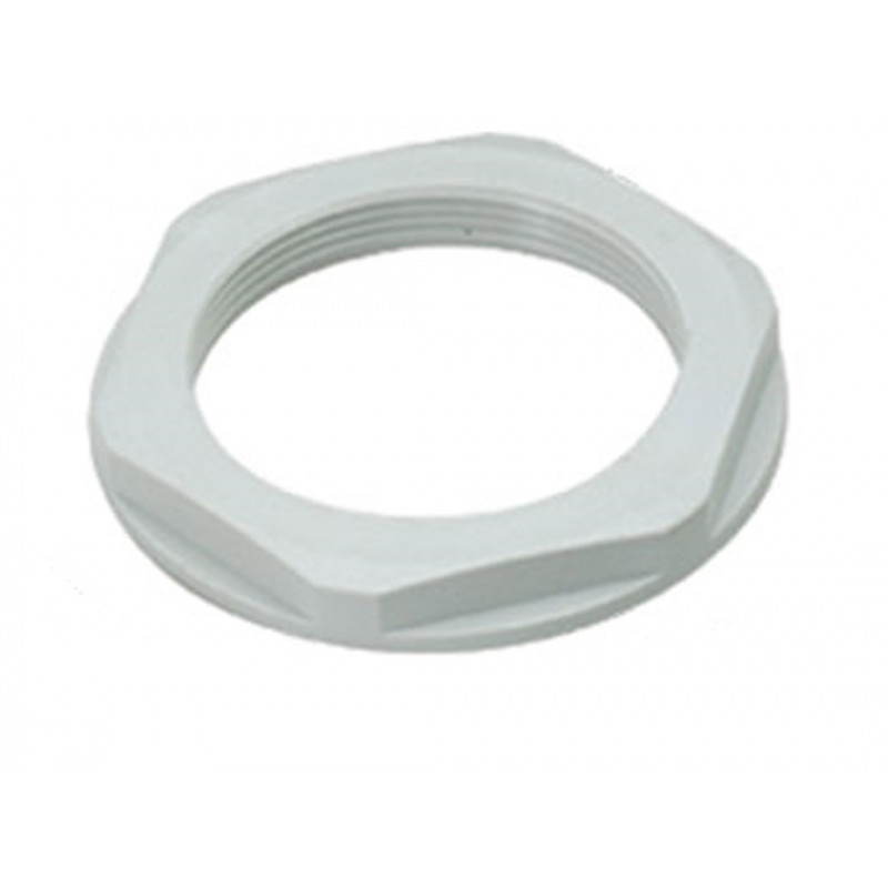 TUERCA DE SEGURIDAD CON CUELLO PG11 GRIS PARA CONECTOR Tuercas y adaptadores de prensaestopas 19470000 Cembre