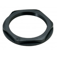 LOCK NUT WITH COLLAR PG11 BLACK FOR FITTING Nuts and cable gland adapters 19470003 Cembre