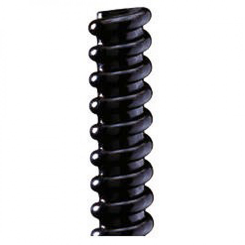 Gaine spirale flexible dim. 14 noire