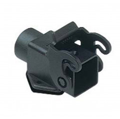 BLACK CORNER FIXED HOUSING M20 Heavy Duty Power Connector Housings & Hoods 19460001 Ilme