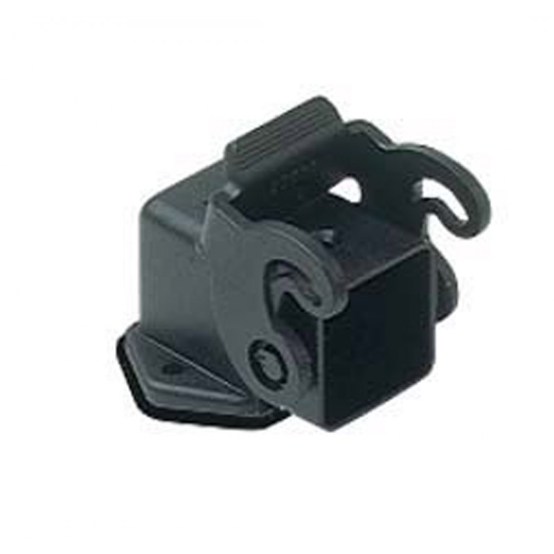 BLACK CORNER FIXED CASE Heavy Duty Power Connector Housings & Hoods 19460010 Ilme