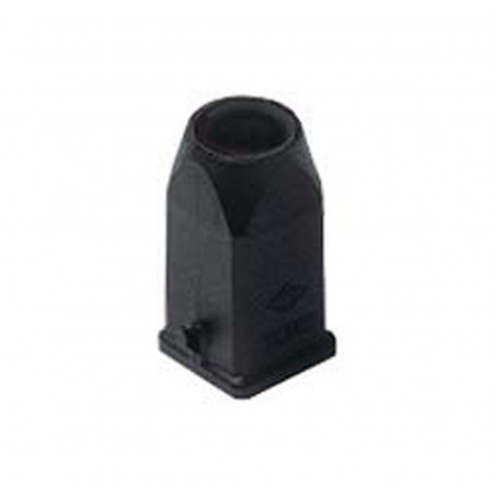BLACK STEERING WHEEL HOUSING Heavy Duty Power Connector Housings & Hoods 19460017 Ilme