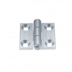 Bisagra de aluminio anodizado con juntas de nylon serie 6 Serie 6 (ranura 8) 14090106 DHM