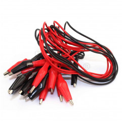 Alligator clips 2 colors (red-black) Test Leads 12130107 DHM