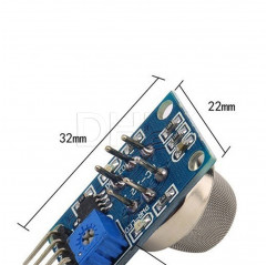 MQ135 Air Quality Sensor - Hazardous Gas Detection Module Arduino modules 08040303 DHM
