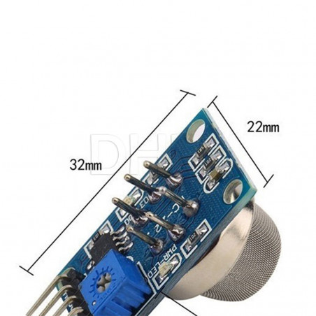 Sensor de calidad del aire MQ135 - Módulo de detección de gases peligrosos