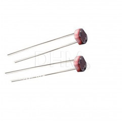 Photosensitive resistor 5539 - 5mm Resistors / Resistors 09070110 DHM