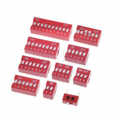 DIP Switch 6 levers Microswitches and DIP switches 12130115 DHM