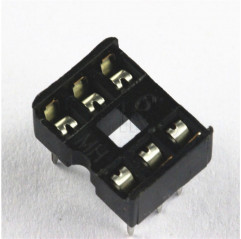 Zoccolo bilamellare 6 PIN per circuiti integrati DIL Zoccoli12130119 DHM
