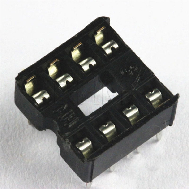 Twin-Pin 8 PIN Socket for DIL ICs Clogs 12130120 DHM