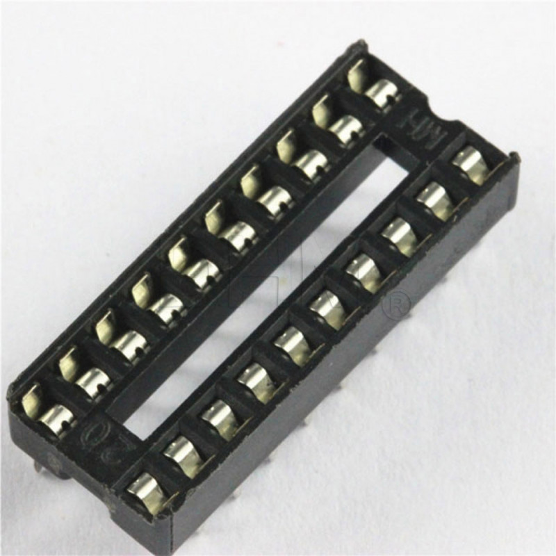 Twin-Pin 20 PIN Socket for DIL ICs Clogs 12130124 DHM