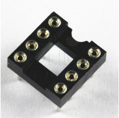 Gedrehter 8 PIN Sockel für DIL ICs Clogs 12130129 DHM