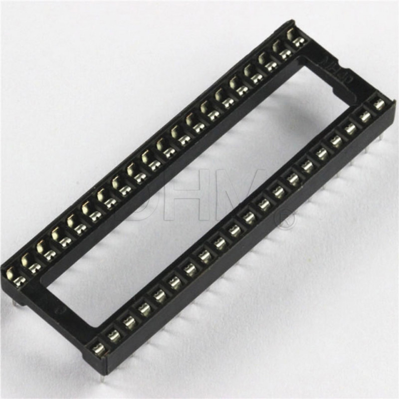 Twin-Pin 40 PIN Socket for DIL ICs Clogs 12130130 DHM