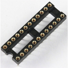 Gedrehter 28 PIN Sockel für DIL ICs Clogs 12130136 DHM