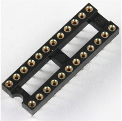 Socle 28 PIN tourné pour circuits intégrés DIL Sabots 12130136 DHM