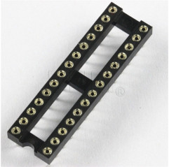 Gedrehter 40-PIN-Sockel für integrierte DIL-Schaltungen Clogs 12130137 DHM